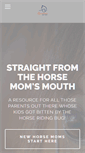 Mobile Screenshot of equestrianmoms.com